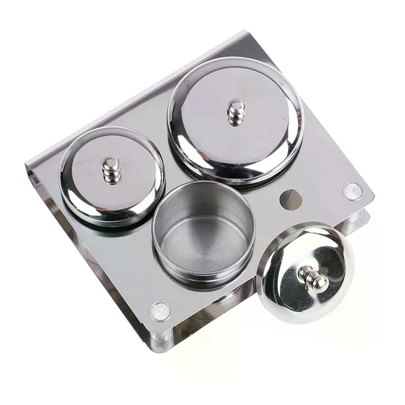 3-Pc Stainless Steel Dappen Dish Set | Nail Art Organizer Nail Art Organizer QXL