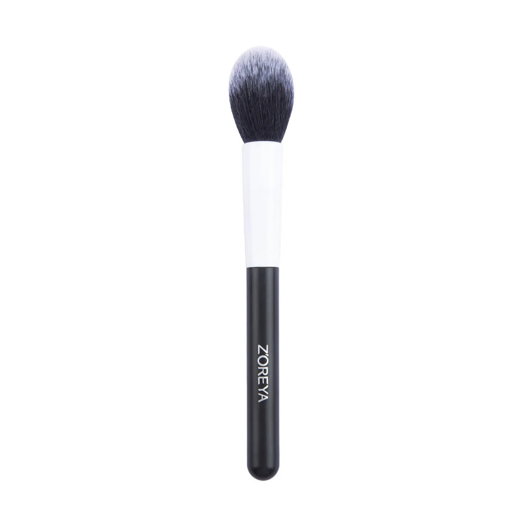 Zoreya Flame Highlighter & Blush Brush | Beginner Makeup Tool Highlighter Makeup Brush QXL
