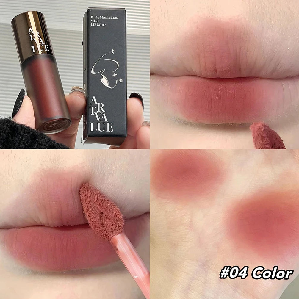 Art Value Matte Liquid Lipstick | Waterproof Velvet Lip Stain Matte Liquid Lipstick QXL 04