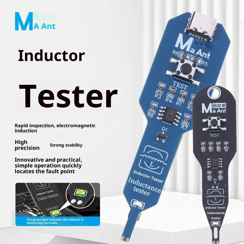 Inductor Tester – Motherboard Coil Fault Detector Tool Inductor Fault Tester QXL