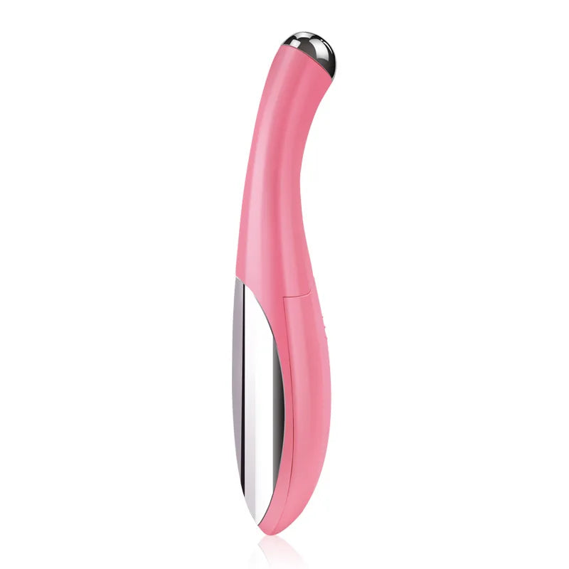 Mini Ion Eye Massager Stick | Anti-Wrinkle Vibration Tool Eye Massager Tool QXL pink