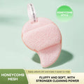 Gecomo Mango Face Wash Glove Sponge | Deep Cleansing Puff Face Cleansing Sponge QXL G2211-1