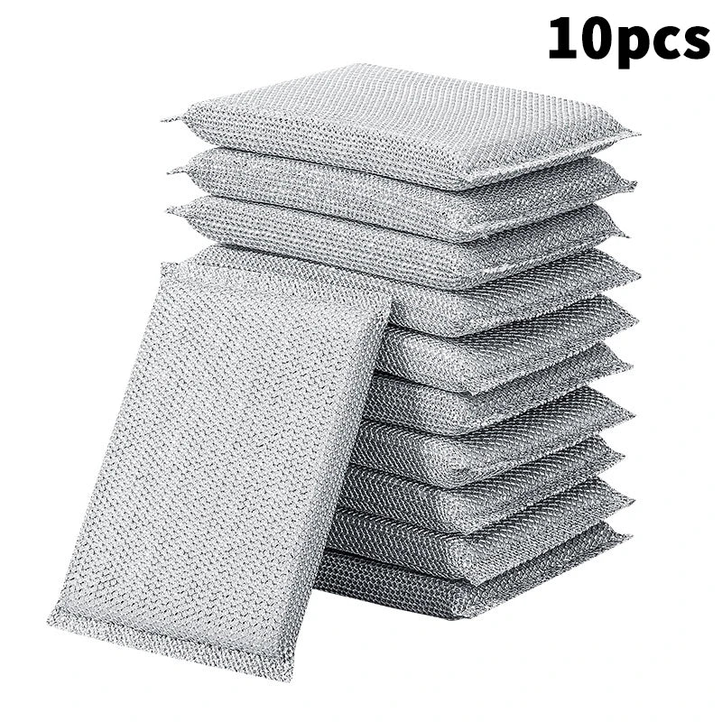 10-Pack Non-Scratch Kitchen Sponge Cleaning Pads | Eco-Friendly Kitchen Sponge Pads QXL