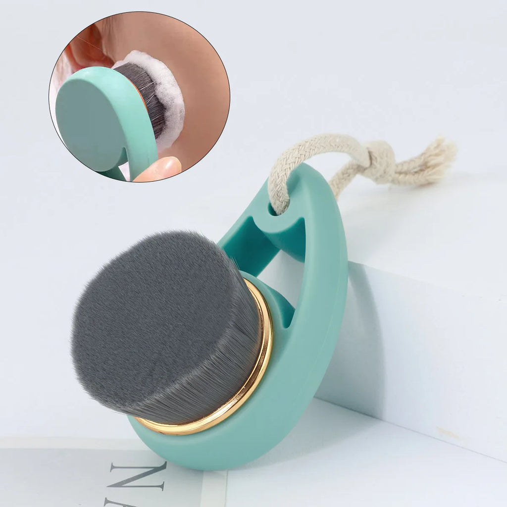 Bamboo Charcoal Facial Cleansing Brush | Exfoliating Scrub Facial Cleansing Brush QXL