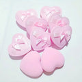 Heart Bow Makeup Puff for BB Cream & Foundation – 5/10 Pack Makeup Sponge Puff QXL Pink 10pcs