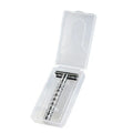 Butterfly Open Safety Razor | Long Handle Double-Edge Men Safety Razor QXL one size