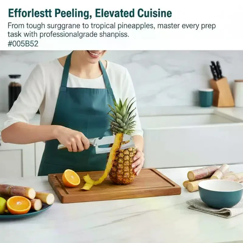 Eelhoe 2-in-1 Stainless Steel Flat Edge Peeler | Kitchen Tool Vegetable Peeler QXL