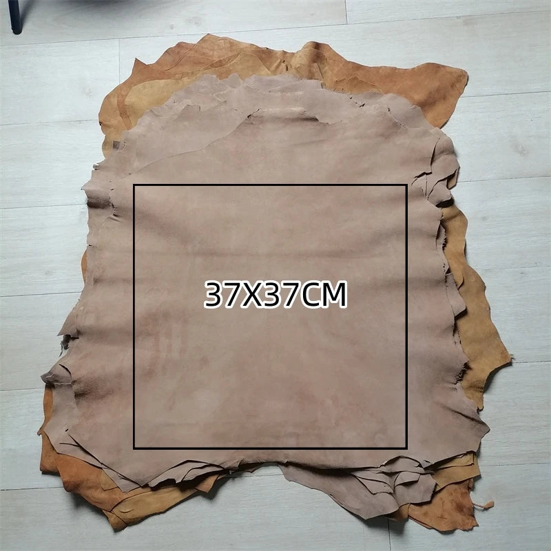 Frosted First Layer Sheepskin Leather 0.7–1mm | DIY Craft Fabric Leather Craft Fabric QXL