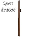 55cm Zelkova Wood Magnetic Shoe Horn | Long Handle Luxury Wooden Shoe Horn QXL 1pcs brown