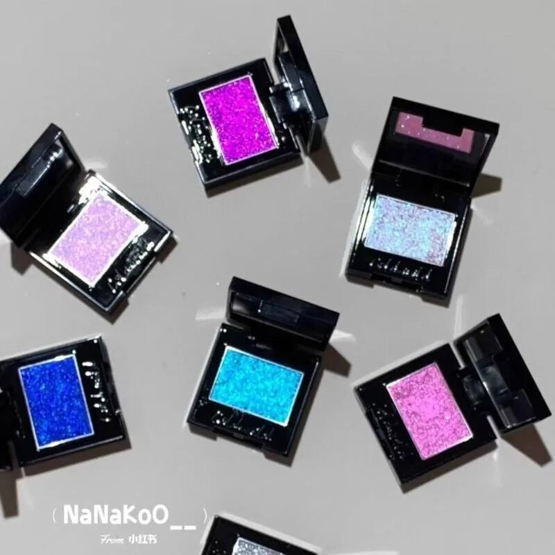 Chameleon Glitter Eyeshadow Moon White Peach Blossom Shimmer Glitter Eyeshadow QXL
