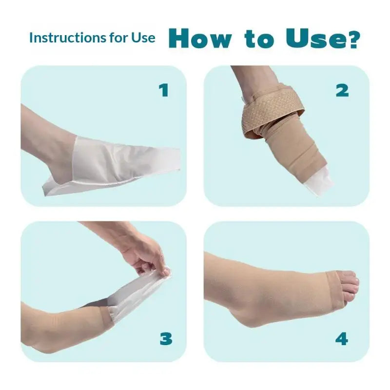Open Toe Compression Sock Aid Applicator | Easy Slide Sock Aid Applicator QXL