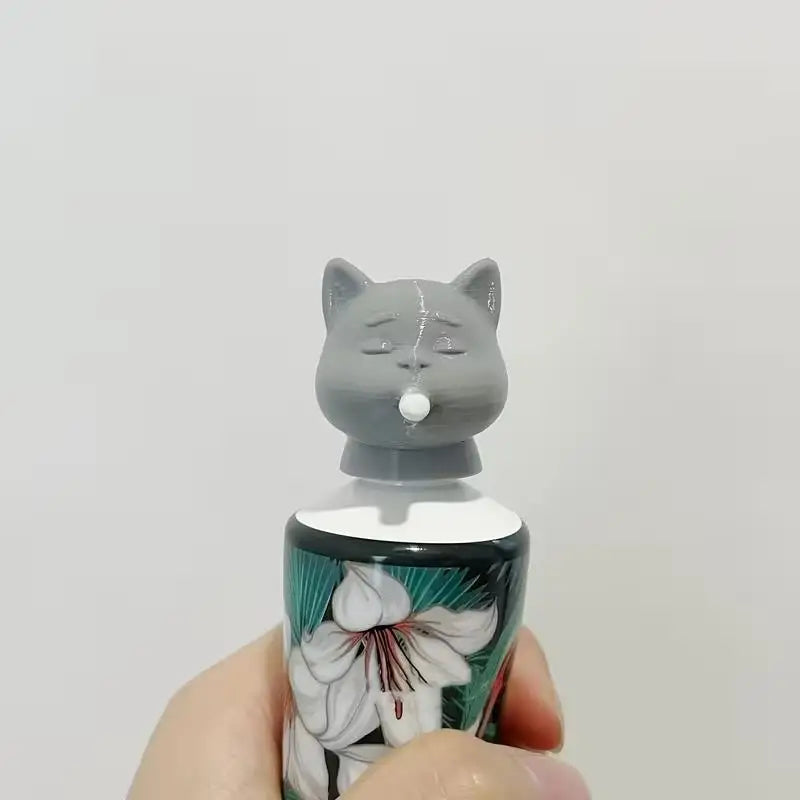 Cat-Shaped Toothpaste Dispenser | Fun Bathroom Gadget 1–3 Pack Toothpaste Dispenser QXL