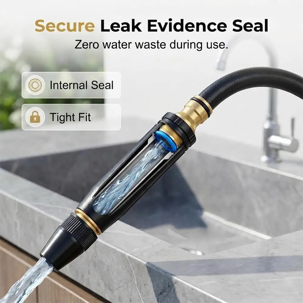 Heavy-Duty Adjustable Garden Hose Nozzle | Car Wash Water Gun Garden Hose Nozzle QXL