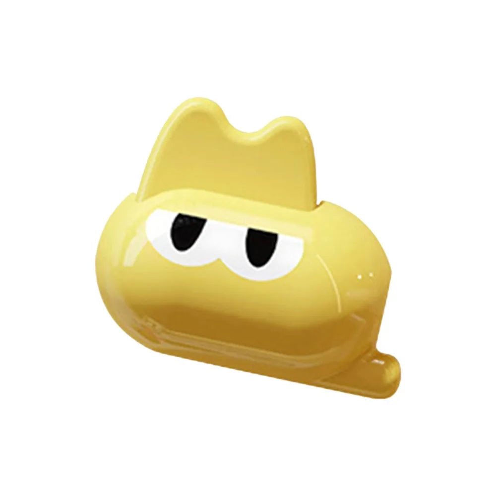 Cat Shape Toothbrush Head Cover | Portable Dust Cap Protector Toothbrush Head Cover QXL Yellow