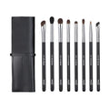 8-Piece Horsehair Eyeshadow Brush Set | Blending & Detail Eyeshadow Brush Set QXL 8 Extraordinary Mast