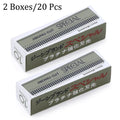 20-Pack Stainless Steel Eyebrow Razors & Face Hair Shavers Eyebrow Razor Set QXL M83 20Pcs
