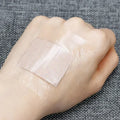 50-Pack Waterproof Transparent PU Square Bandage Stickers 38x38mm Adhesive Bandage Stickers QXL M469 50pcs 38x38mm