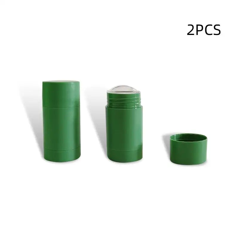 30g Refillable Twist-Up Deodorant Tubes | DIY Cosmetic Stick Containers Deodorant Tube Container QXL Green