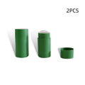 30g Refillable Twist-Up Deodorant Tubes | DIY Cosmetic Stick Containers Deodorant Tube Container QXL Green