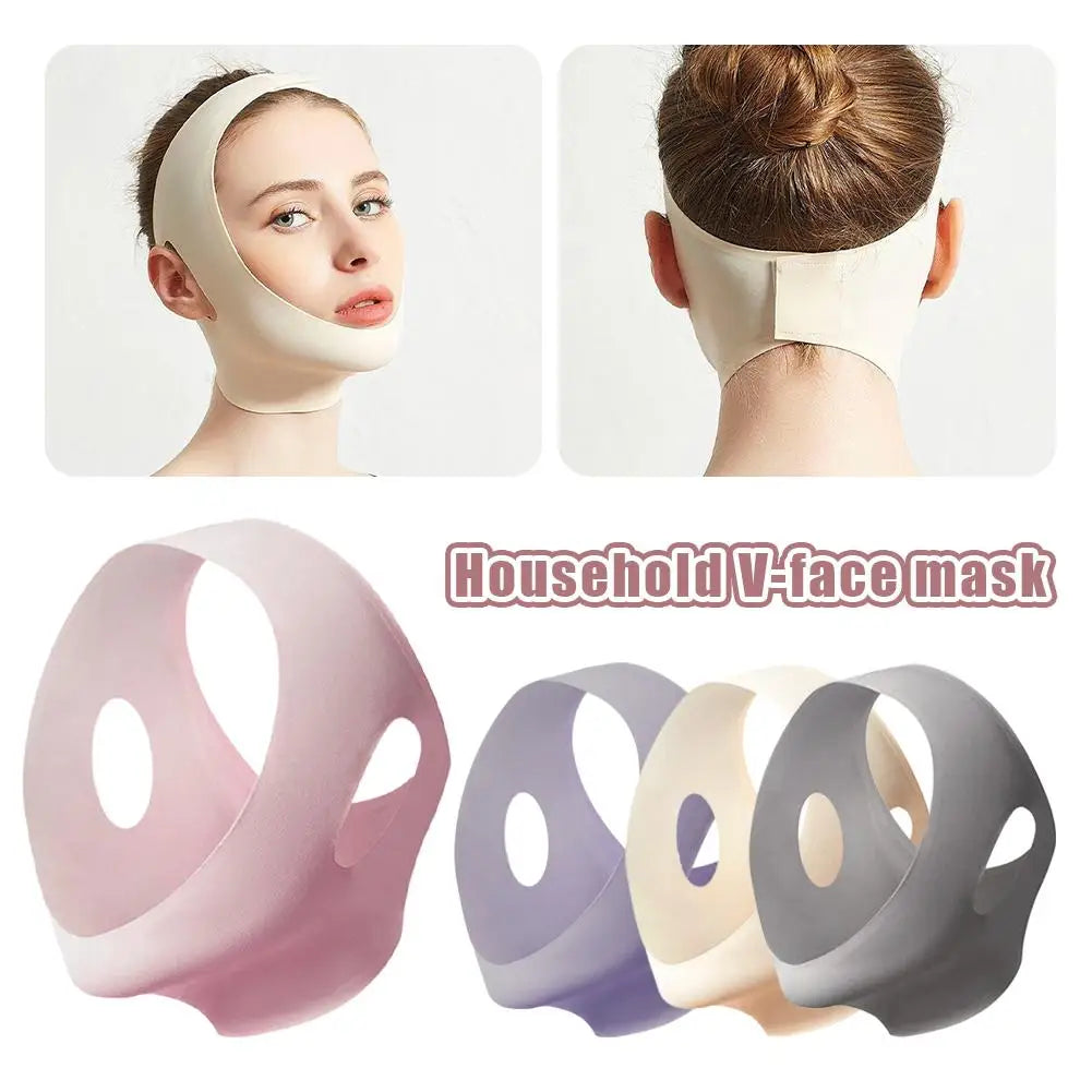 V-Shape Face Lifting Slimming Bandage Belt | Chin Contour Face Slimming Bandage QXL