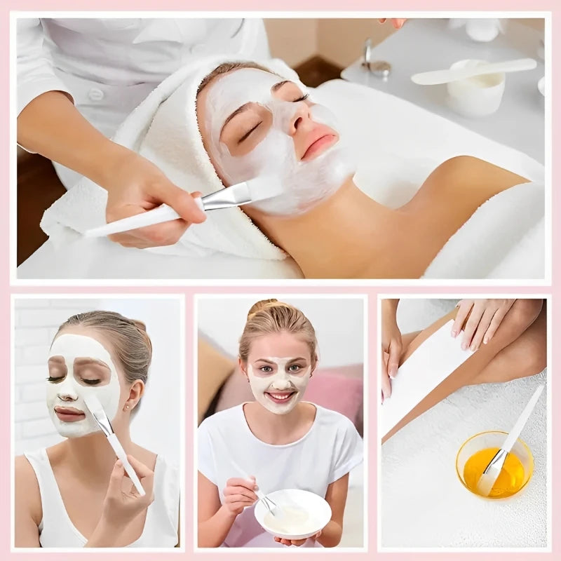 Facial Mask Applicator Brushes Set | Soft Skin Care Tool Mask Applicator Brush QXL