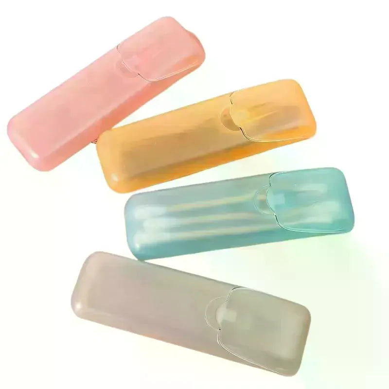 Mini Capsule Travel Organizer Box | Pill, Floss & Swab Case Travel Storage Case QXL