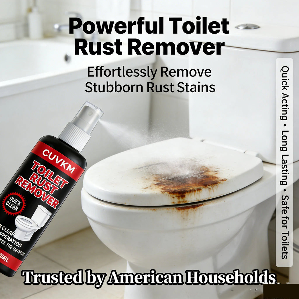 Toilet Rust Remover Spray | Bathroom Ceramic Stain Cleaner Bathroom Rust Remover QXL