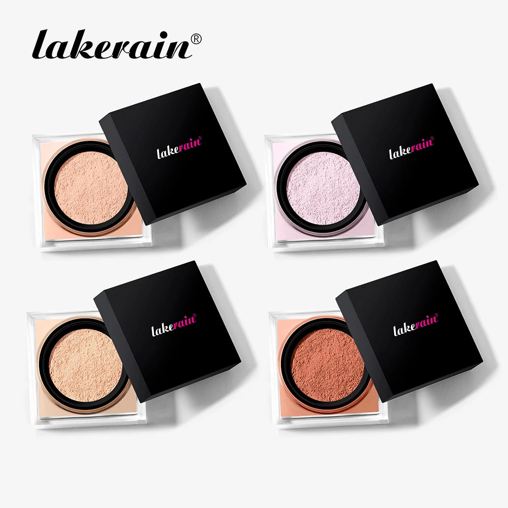 Lakerain Loose Setting Powder – Matte Oil Control, 20g Loose Setting Powder QXL