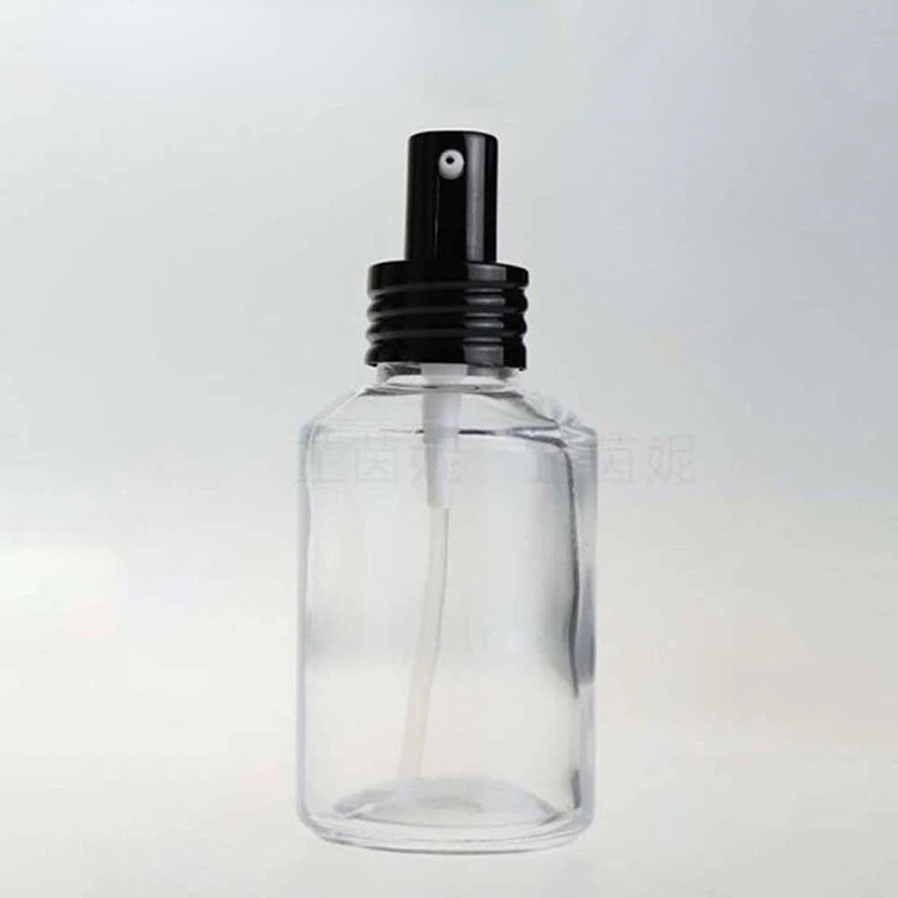 100ml Glass Fine Mist Spray Bottle | Refillable Perfume Atomizer Perfume Atomizer QXL 100ml pump Black