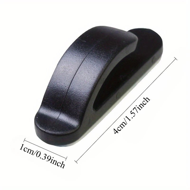 Black Self-Adhesive Car Hooks | Bag & Purse Organizer Car Interior Hook QXL