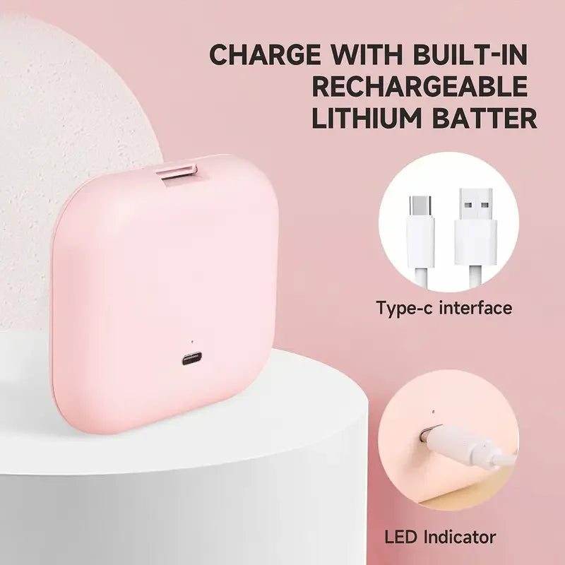 2X Magnifying LED Compact Makeup Mirror | Portable Folding LED Compact Mirror QXL