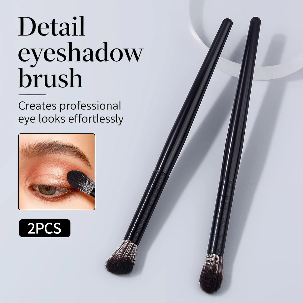 KOSSHOW 2-Piece Eyeshadow Brush Set | Soft Gradient Blending Eyeshadow Brush Set QXL