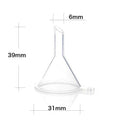 Mini Plastic Funnels for Travel Bottles – Perfume & Liquid Refill Travel Funnel Set QXL 1 pc