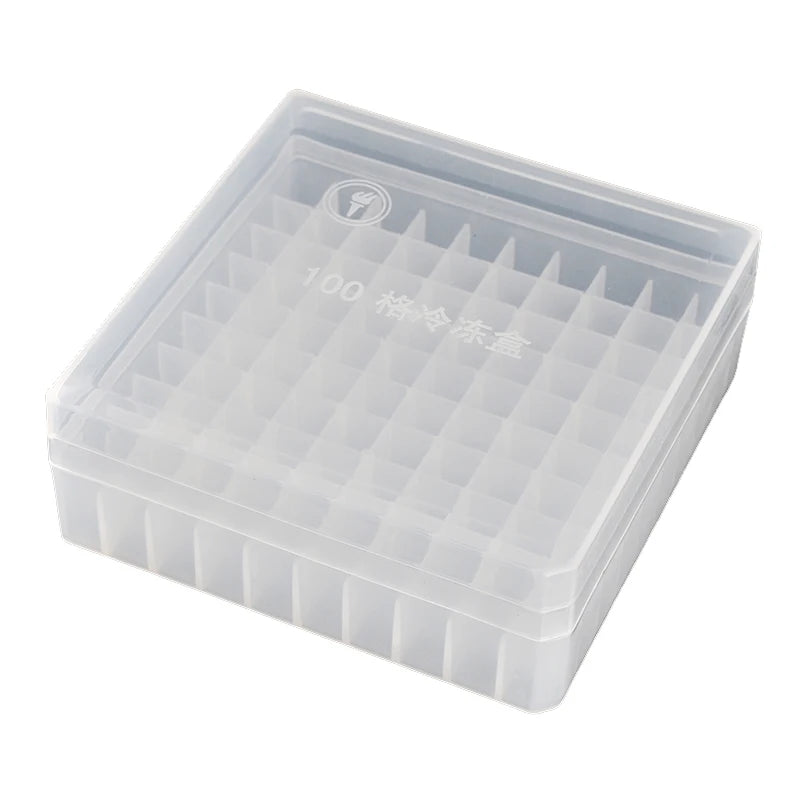 100-Grid Storage Box for 2ml Essential Oil & Perfume Bottles Bottle Storage Box QXL WHITE