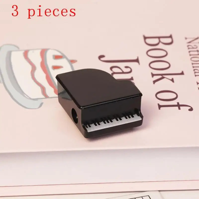 Mini Piano Pencil Sharpener | Music Note Gift for Students Novelty Pencil Sharpener QXL A2