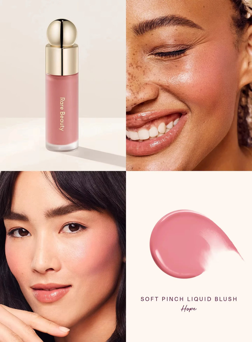 Rare Beauty Soft Pinch Tinted Lip Oil & Liquid Blush Set Lip & Blush Set QXL