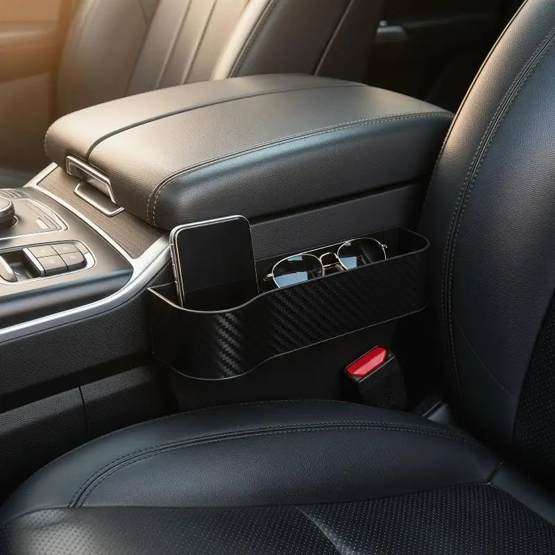 Car Seat Crevice Organizer | Seat Gap Slit Filler Box Car Seat Organizer QXL
