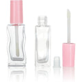 10-Pack Pink Glass Lip Gloss Tubes 10ml | Empty Wand Containers Lip Gloss Tubes QXL Pink 10 pcs