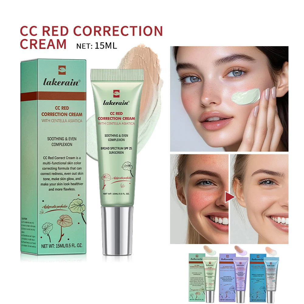 CC Water-Gel Foundation | Centella Color-Adapting Cream 15ml CC Cream Foundation QXL