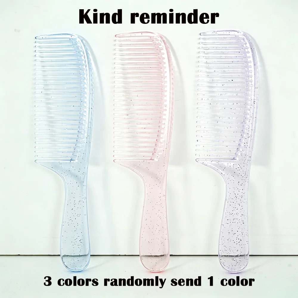 Sparkling Detangling Hair Comb | Wet & Dry Styling Brush Detangling Hair Comb QXL 169KT-Mixed-02