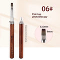 Nail Art Brush Sandalwood Handle UV Gel | Zircon Butterfly Nail Art Brush QXL 6