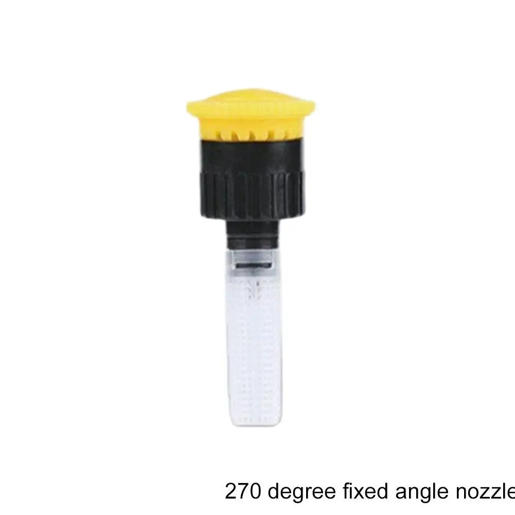 In-Ground Pop-Up Sprinkler | 360° Adjustable Lawn Irrigation Pop-Up Sprinkler Nozzle QXL Yellow