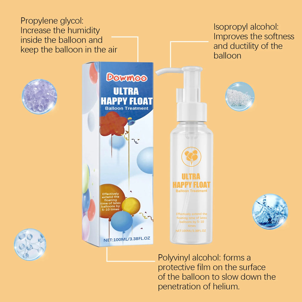 Helium Balloon Protective Liquid | Long-Lasting Party Float Balloon Protective Liquid QXL