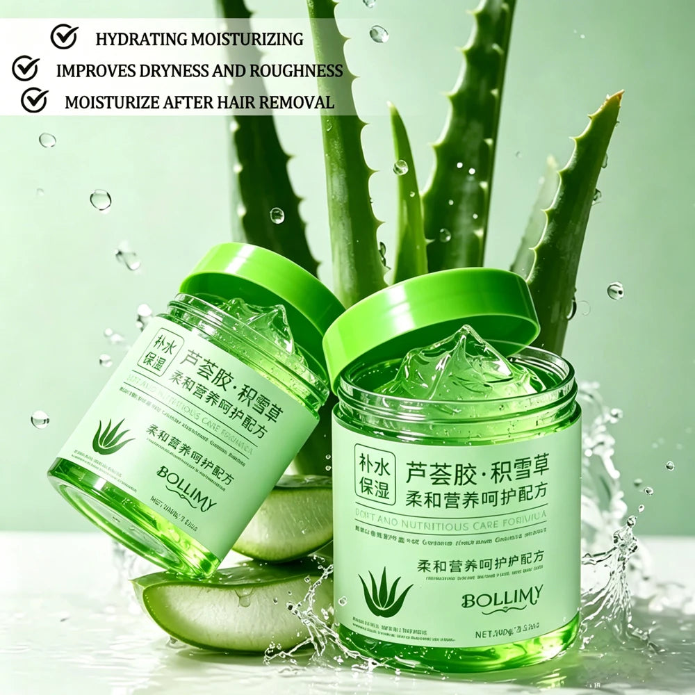 2-Pack Aloe Vera Gel – Vitamin E & Niacinamide Moisturizer Aloe Vera Moisturizer QXL