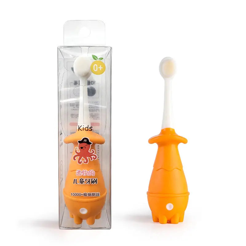 Kids Soft Bristle Toothbrush | Small Head, Ages 3–7 Kids Toothbrush QXL