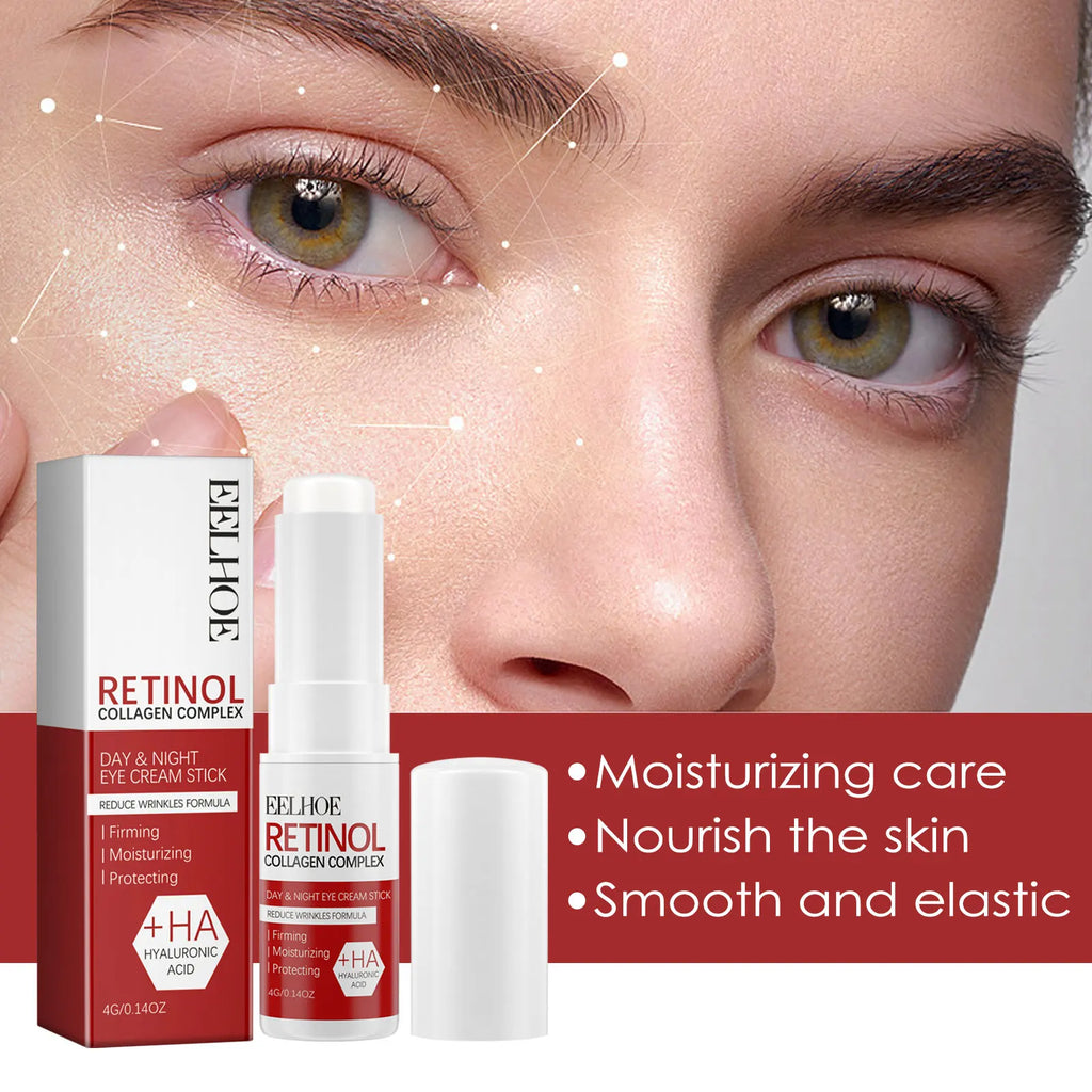 Hoygi Retinol Eye Cream Stick | Collagen & Hyaluronic Acid Eye Cream Stick QXL
