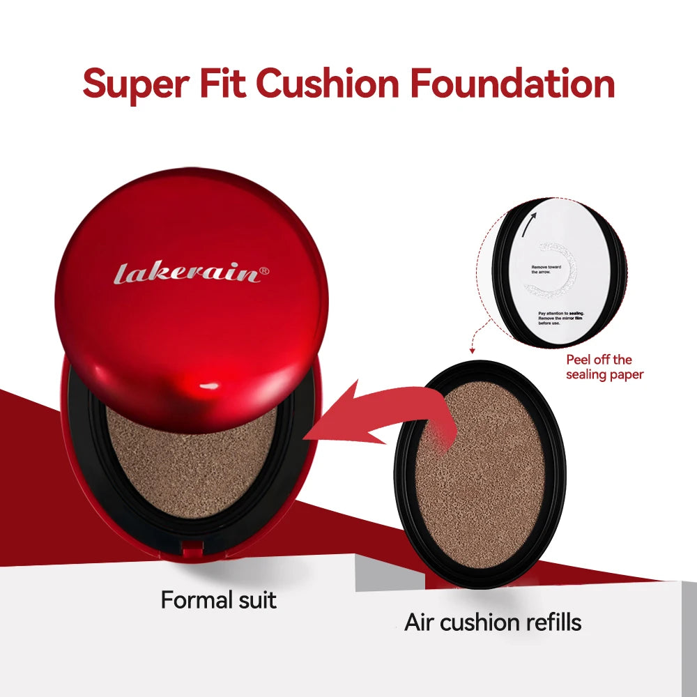TIRTIR Super Fit Cushion Foundation | CC BB Cream Full Coverage Cushion Foundation QXL