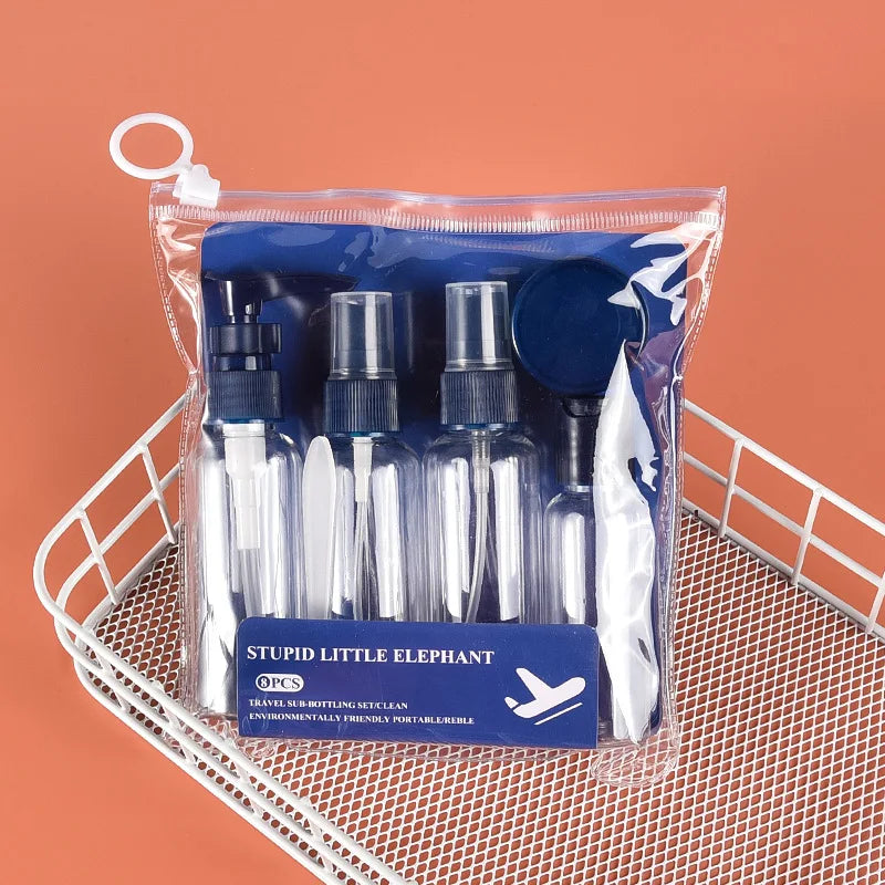 Travel Refillable Bottle Set – 60ml Toiletry Containers Travel Bottle Set QXL 705