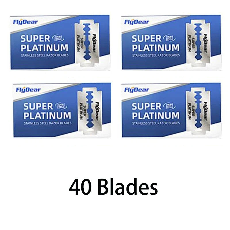 Vvocci Double-Sided Stainless Steel Manual Barber Razor Manual Barber Razor QXL M290 40 blades