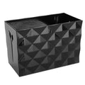 Barber Scissors & Tools Storage Box | Portable Organizer Hair Tool Organizer QXL Black
